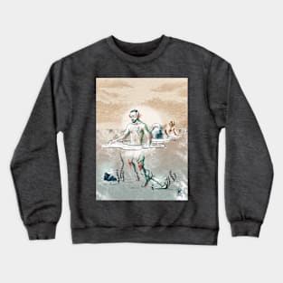 C'est si beau - Exclusive CD Digifile cover artwork - by K Sensei Crewneck Sweatshirt